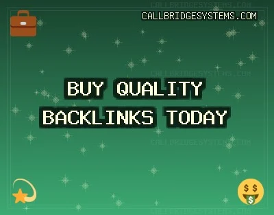 Quality backlinks